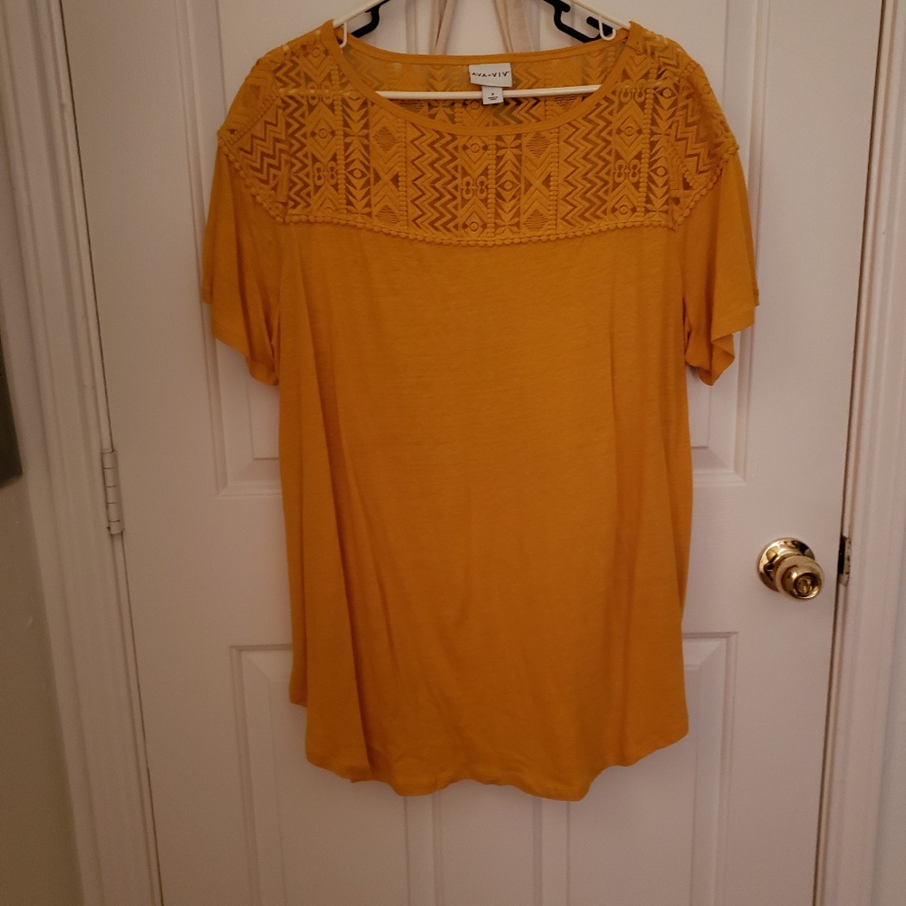 Plus size ava and viv shirt